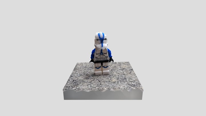 Minifigure 3D Model