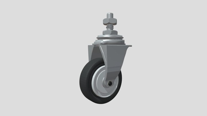 Finnhomy Caster Wheel 3D Model