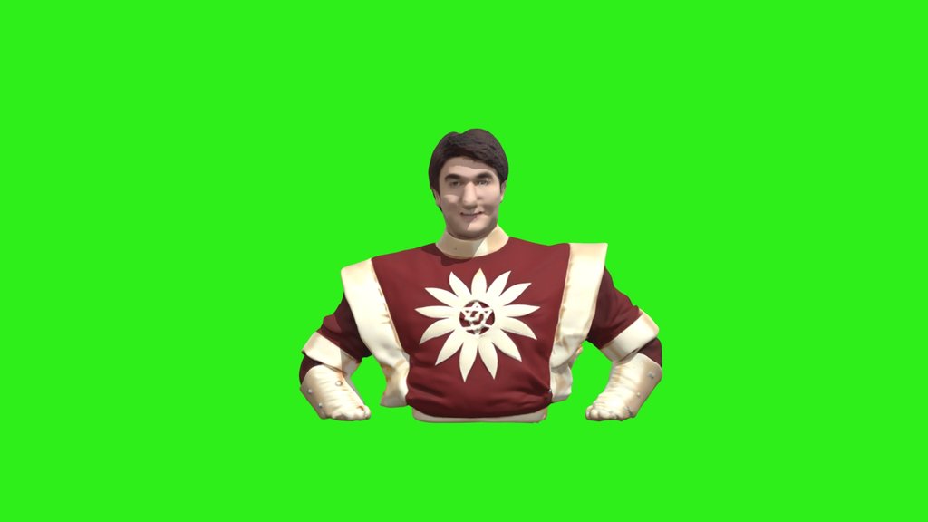 Shaktimaan half 3d model ftu