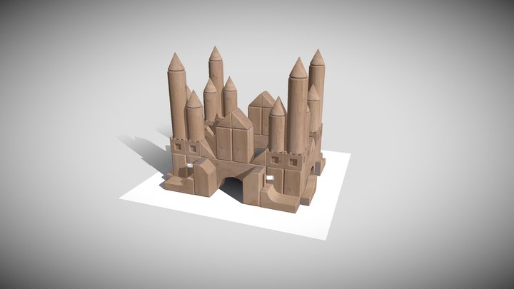 Aiden Cella - wk7 Unit Block Castle 3D Model