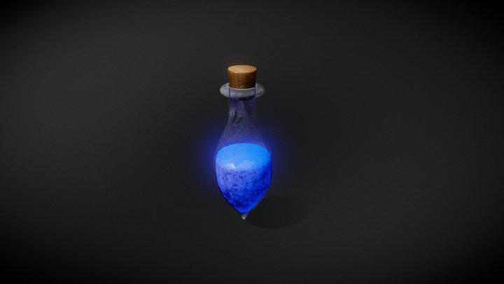 Speed Weed Potion 3D Model