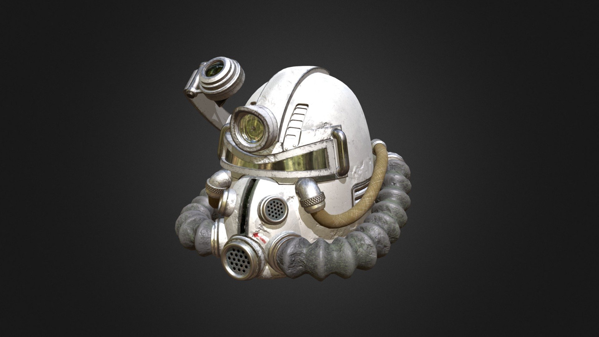 Yosh | The T-51 power armor helmet has arrived! This helmet