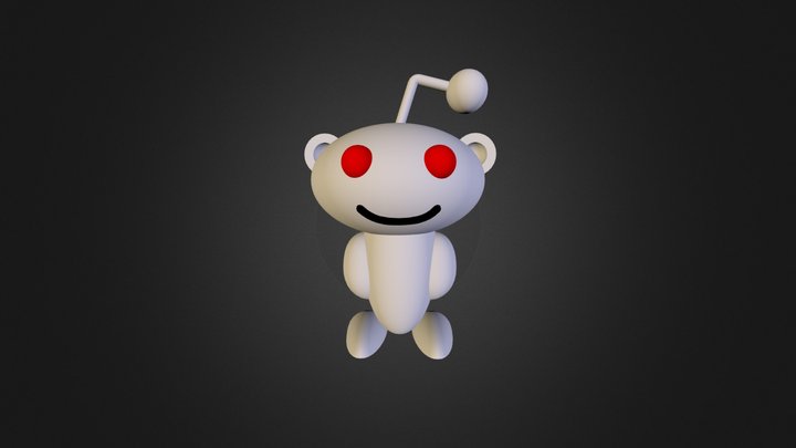 Reddit Alien 3D Model