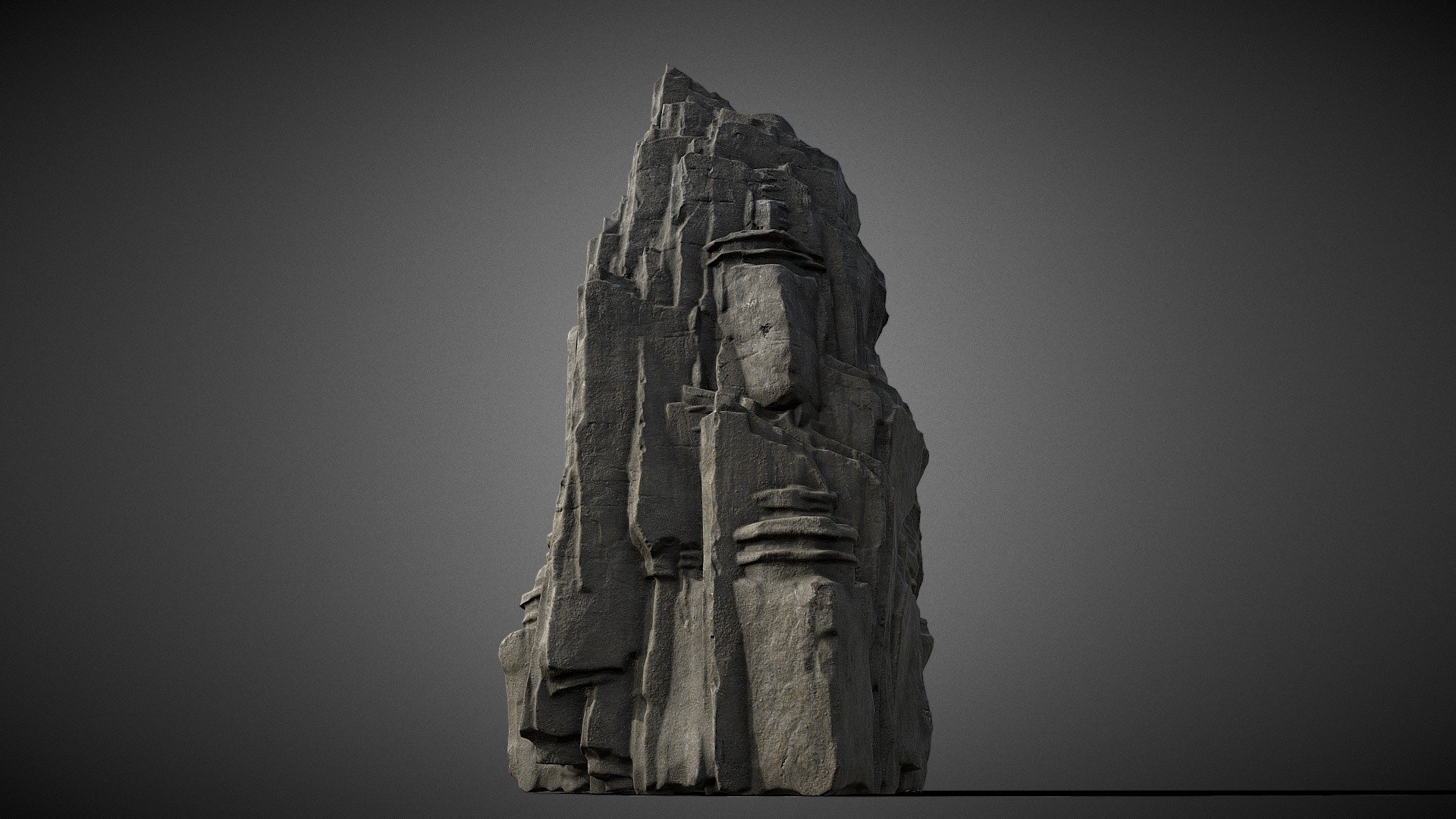 Free_cliff_rock — Sketchfab embed 3D viewer