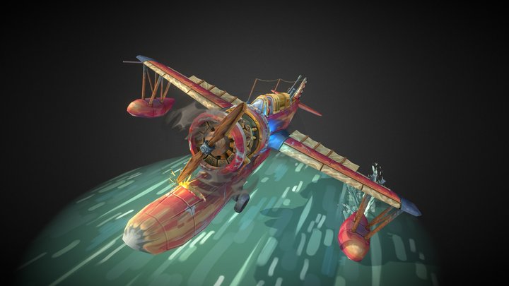 Jinx Winx - OS2U Kingfisher 3D Model