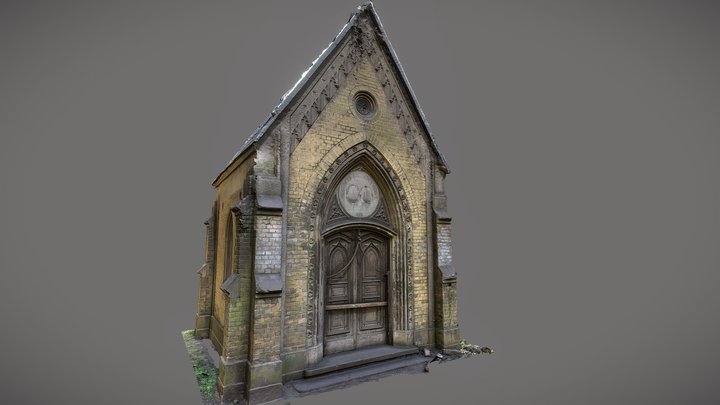 Riga. Great Cemetery  / Crypt 1888 3D Model