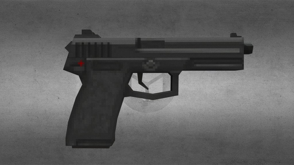 HK MK 23 low-poly