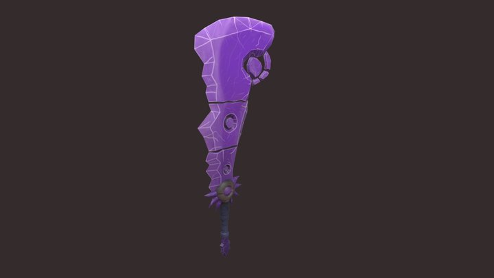 WOW_Draenei_Sword 3D Model