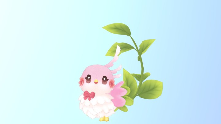 OKAMEbird🌱 3D Model