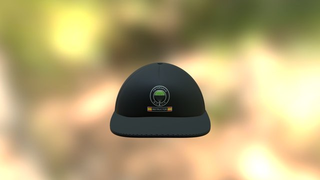 Gorra Paracaidistas 3D Model