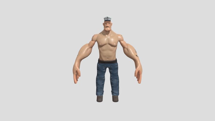 POPEYE – Kostenloses 3D-Modell STL