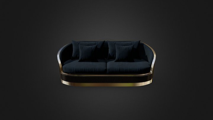CANAPÉ PATSY_2 3D Model