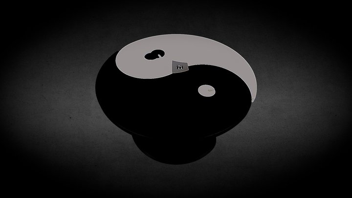 YYtable, Yin Yang in Design 3D Model