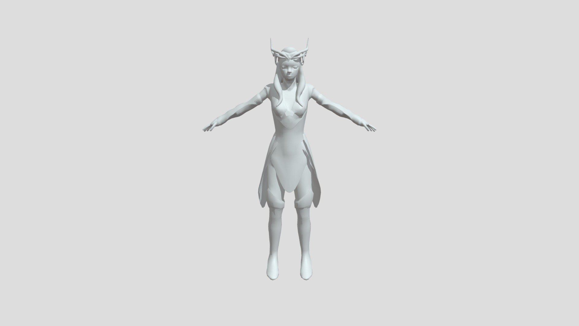 Keyleth_ Low - 3D model by claudio.landin [75ff2e7] - Sketchfab