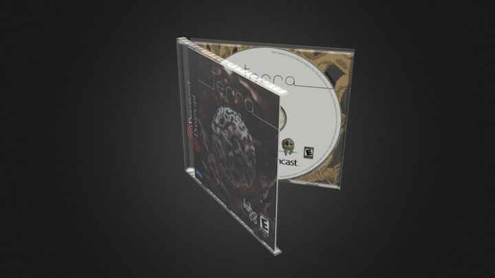 Terra Dreamcast CD 3D Model
