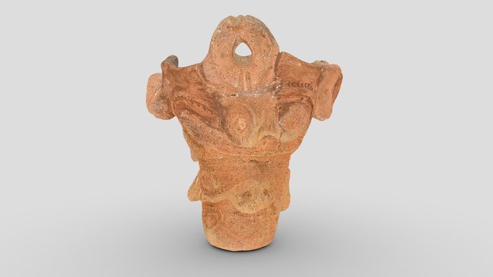 寄山遺跡出土　焼町土器　縄文時代 3D Model