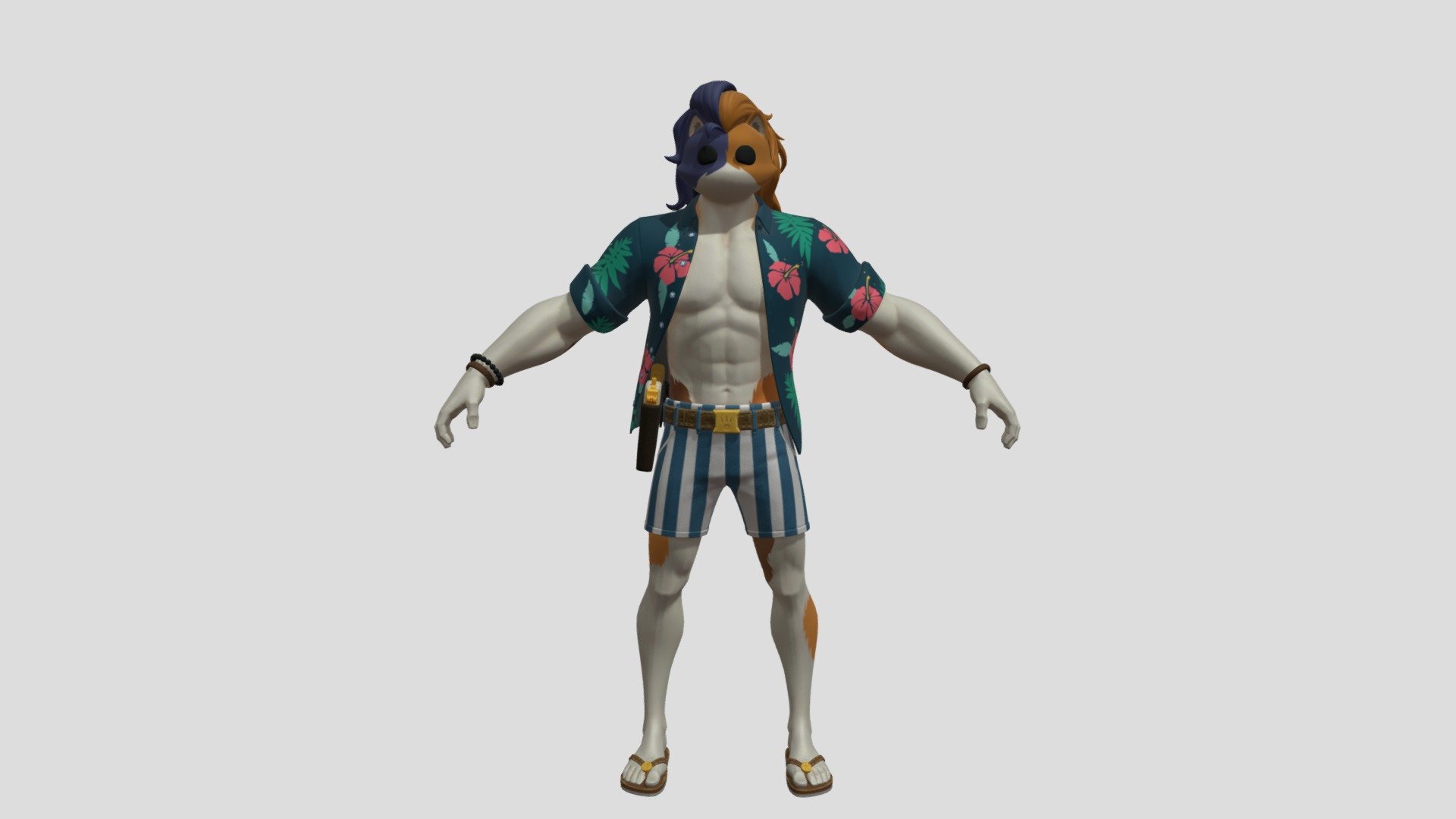 Purradise Meowscles - Fortnite Skin - Download Free 3D model by  GatoBugadoBR [7600d70] - Sketchfab