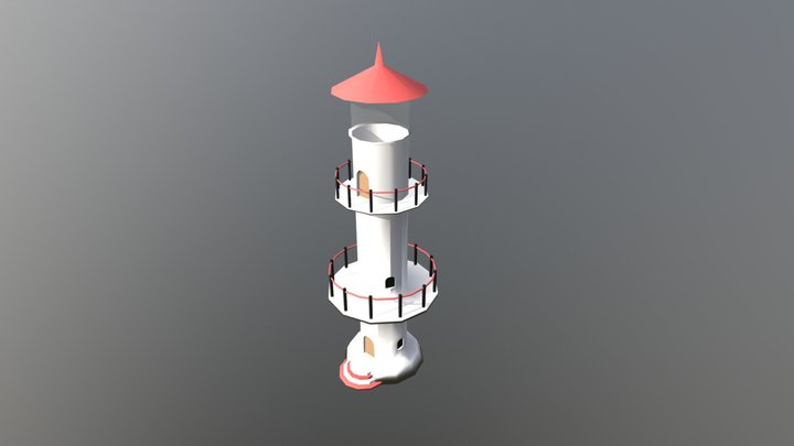 Finished Tower 3D Model