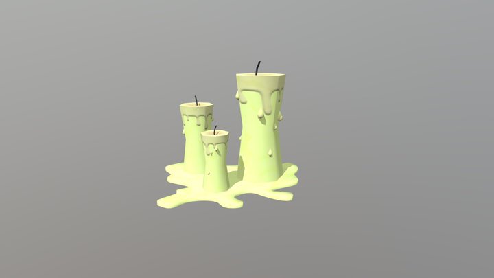 Fable II Asset Pack - Candles 3D Model