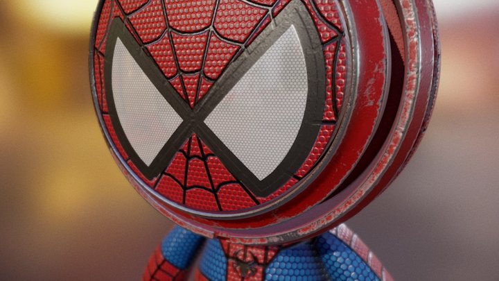 1st Substance Painter  project 3D Model