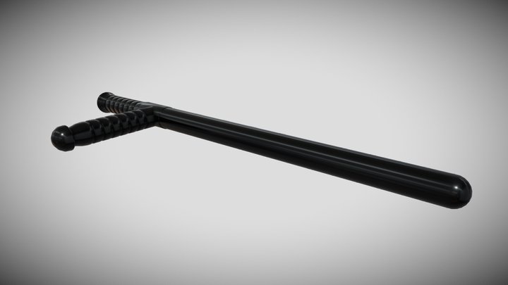 Tonfa Policial 3D Model