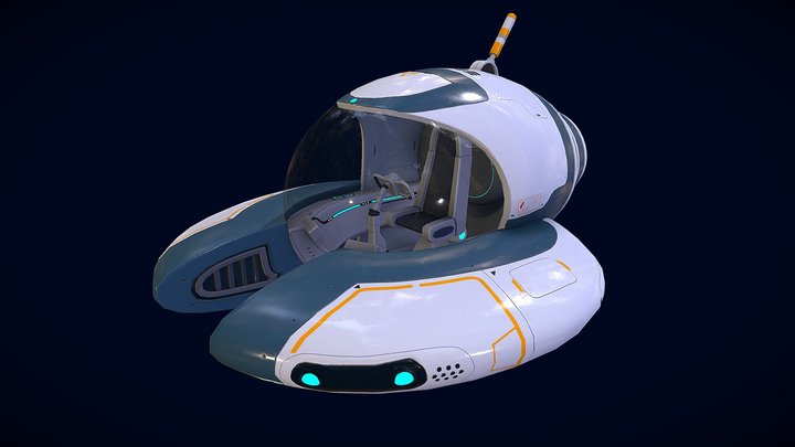 The Seamoth 3D Model