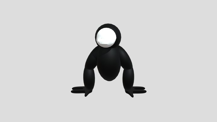monkey 3D Model