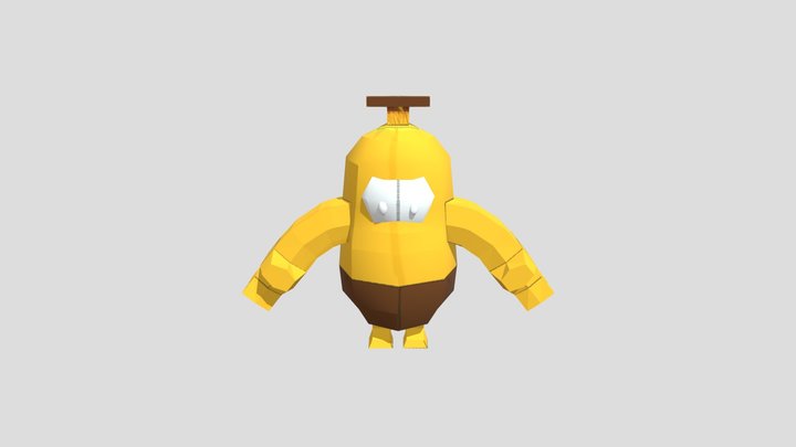 1081448040-許雁筑-bananaguy 3D Model