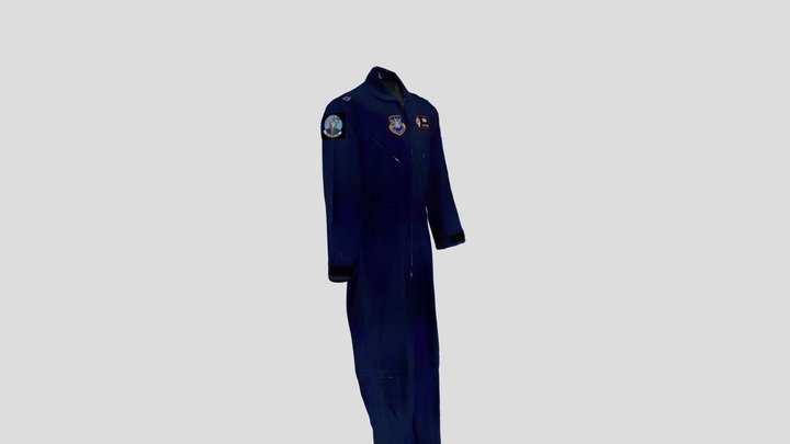 Missile Crew Coveralls 3D Model