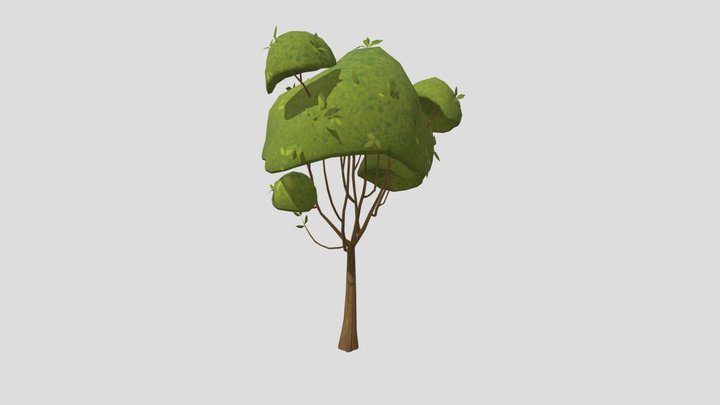 Hello Neighbor Tree 3D Model