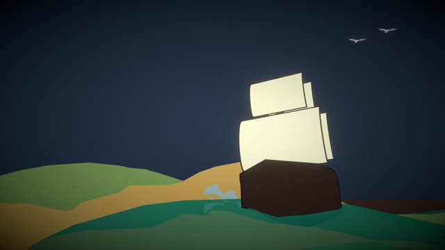 Boat 3D Model