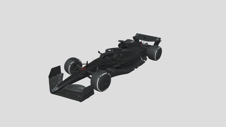 modèle 3D de Formule 1 Saison 2022 Maquette F1 Race Car Concept
