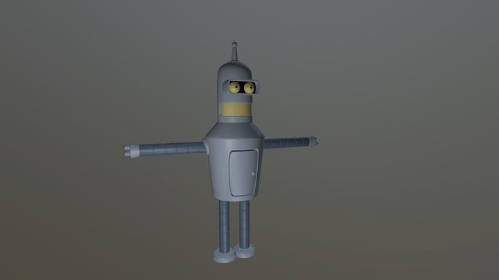 Bender 3D Model