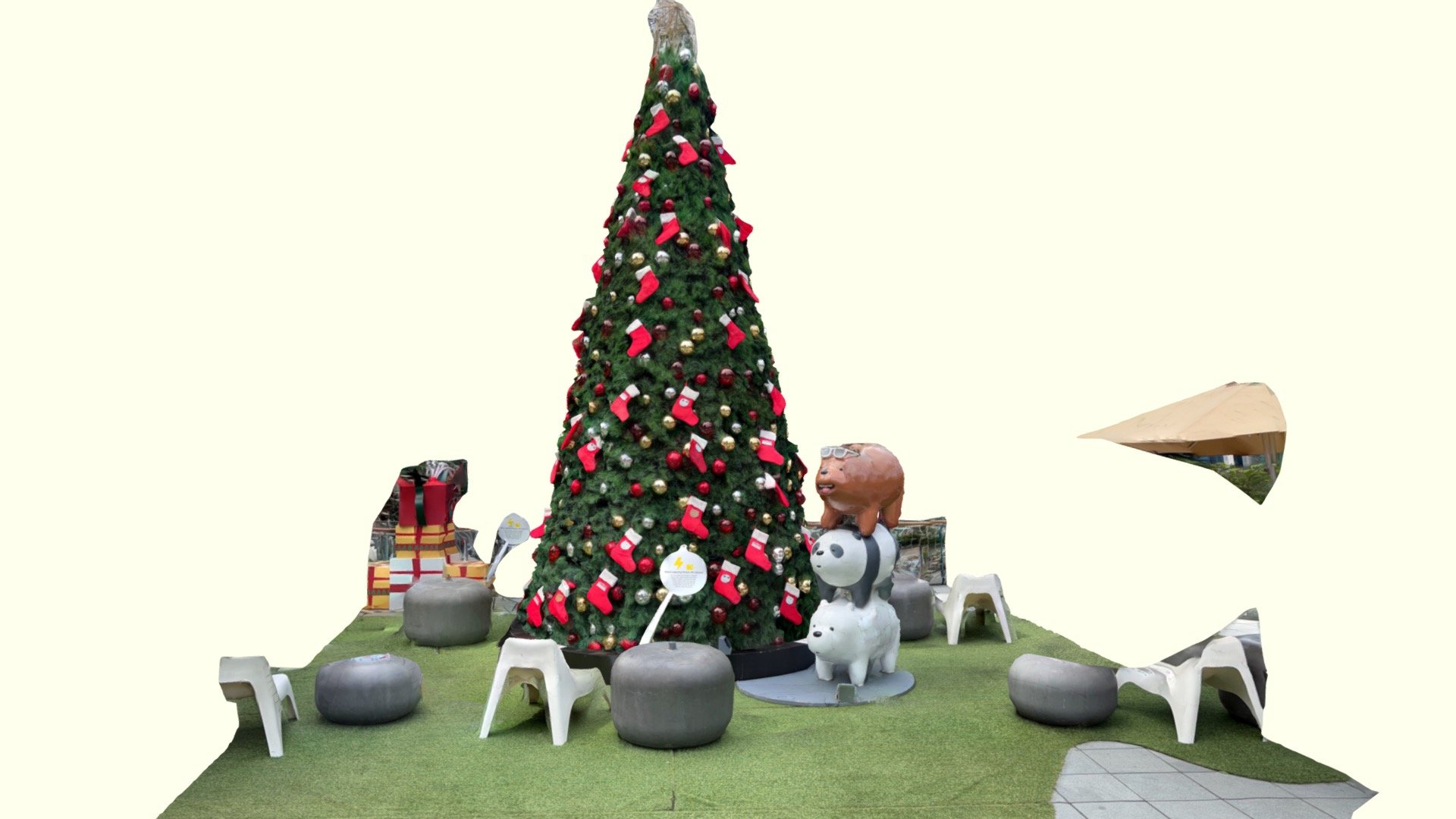 Design Orchard We Bare Bears Christmas Tree 2021