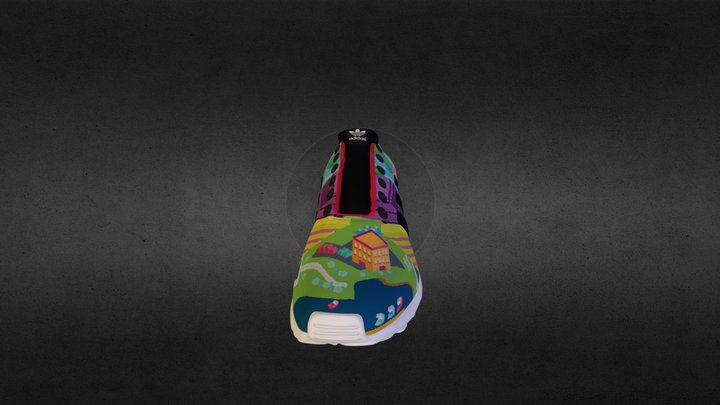Zapatilla ADIDAS 3D Model