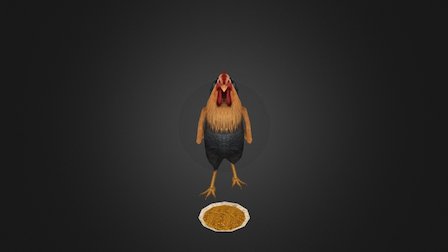 Chicken_action 3D Model