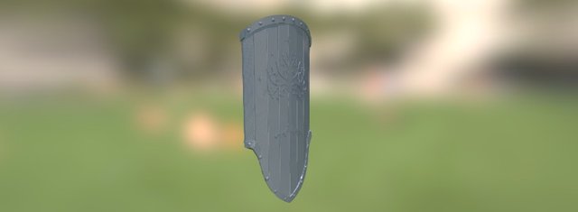 Gondor Shield 3D Model