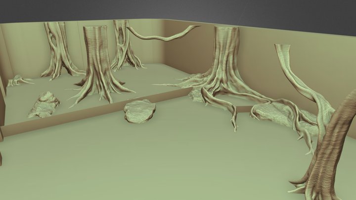 Toronga Rainforest v4 3D Model