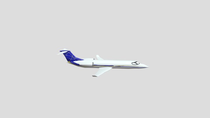 Embraer legacy 600 3D Model