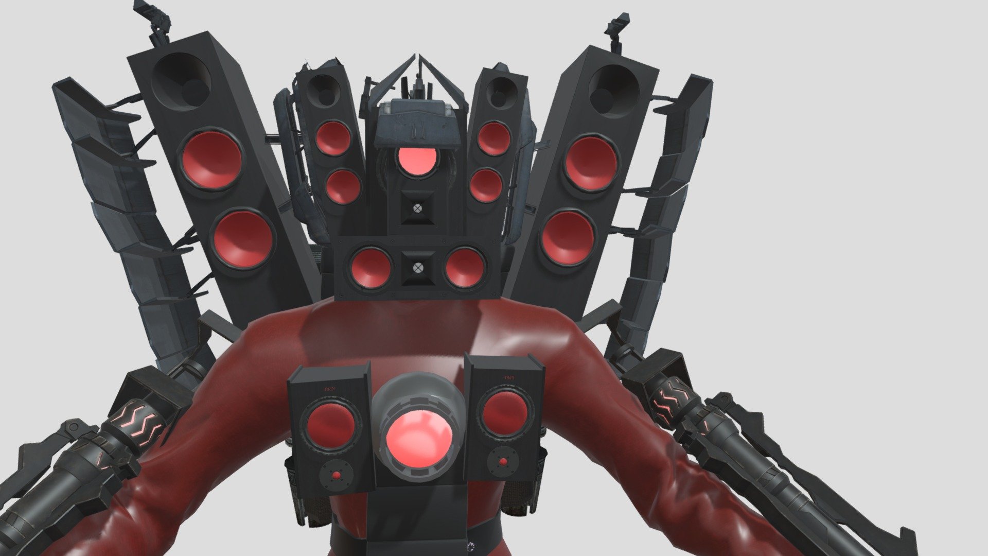Upgraded titan speakerman 3D Model By Ranking Gmod Jo7 7609340 
