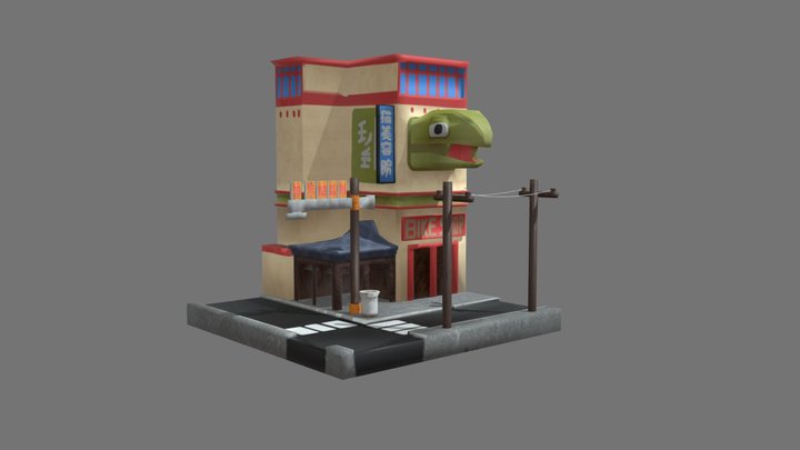 SCENARIO SPLIT MAP VALORANT 3D Model