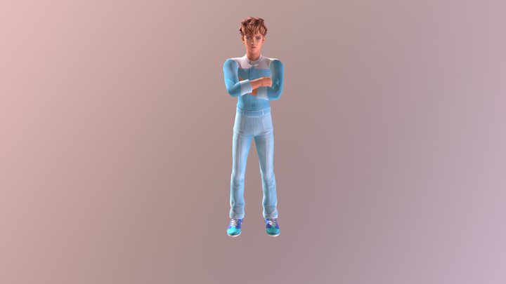 Pose Boy 1 3D Model
