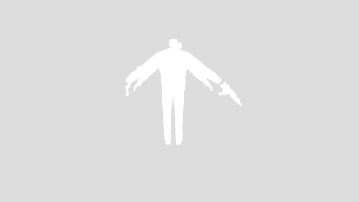Florida Camera Man 3D Model