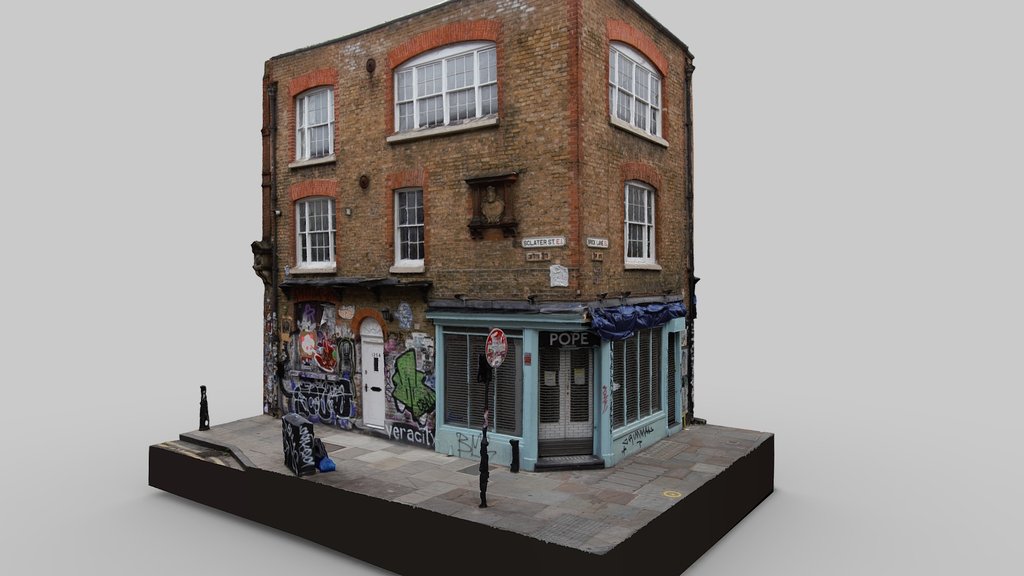 Sclater Street Corner Building