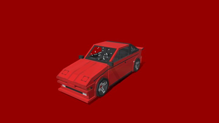 1989 Toyota Supra 3D Model