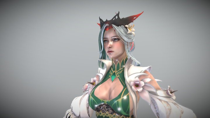 Fiore X Suit Pubg Mobile 3D Model