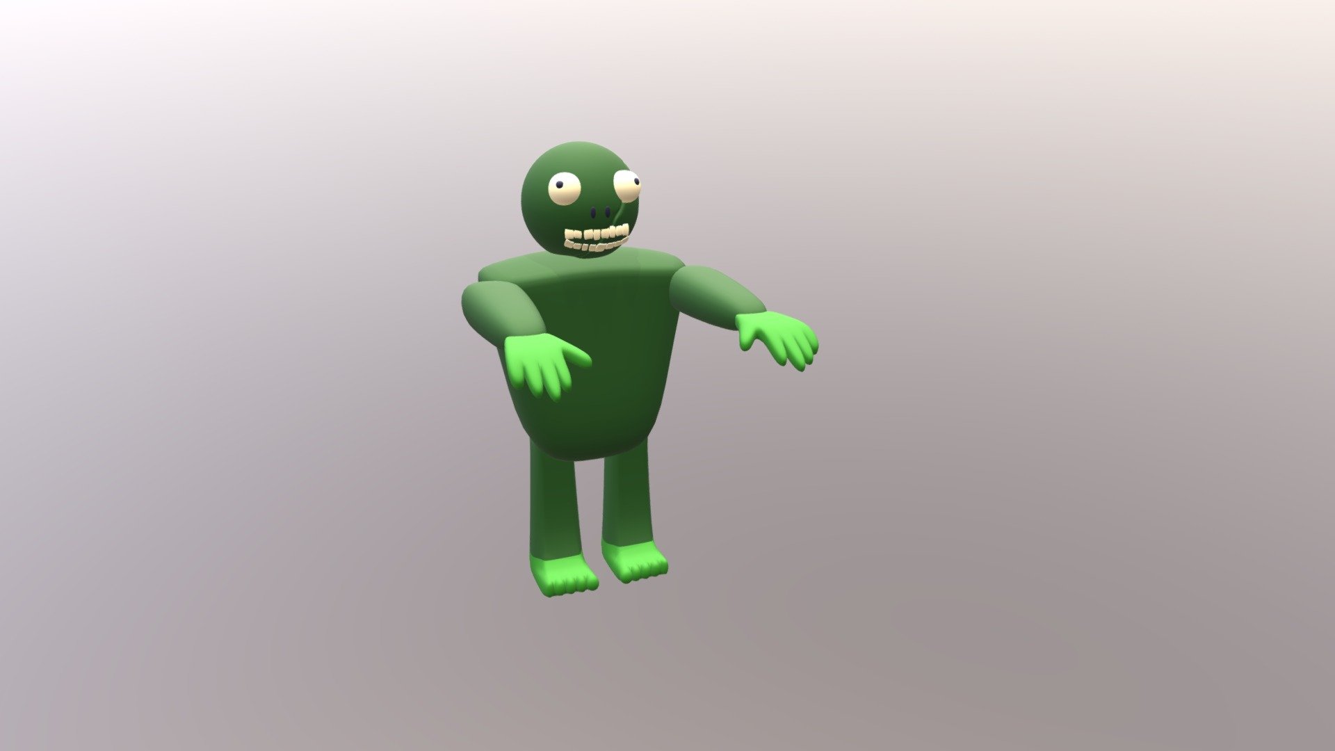 Low Poly Zombie Model 3D model by Straat_Hyena045 [760c51b] Sketchfab