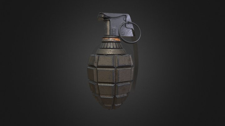 Grenade 3D Model