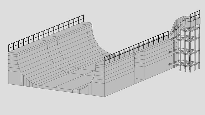 Assignment 3, The Ramp 3D Model