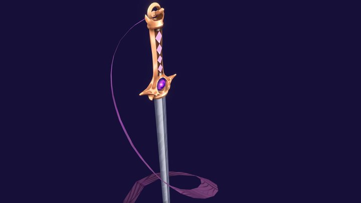 Youmuu's Ghostblade fanart 3D Model